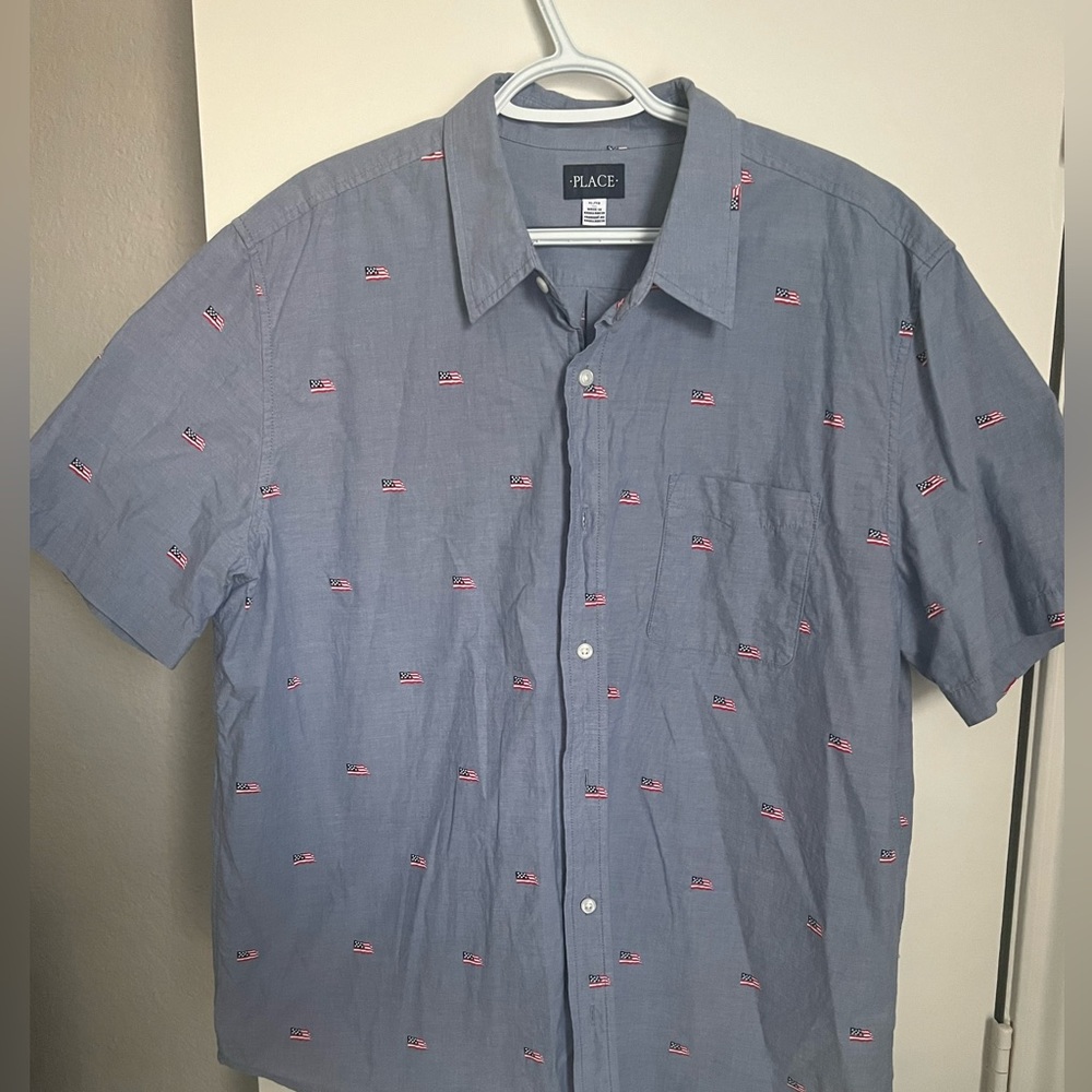 American flag shirt
